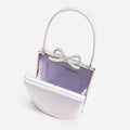 Lilac Leather Bag