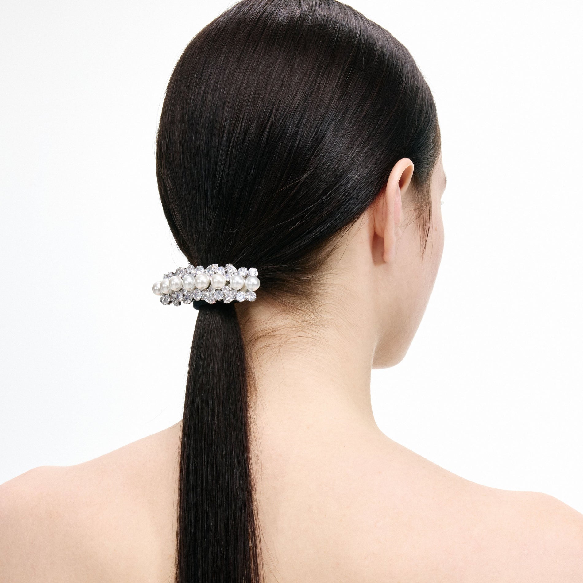 Multi Crystal Hair Cuff