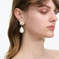 Tiered Shell Earrings