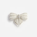 Pearl Crystal Bow Hairclip
