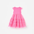 Pink Tulle Bow Dress