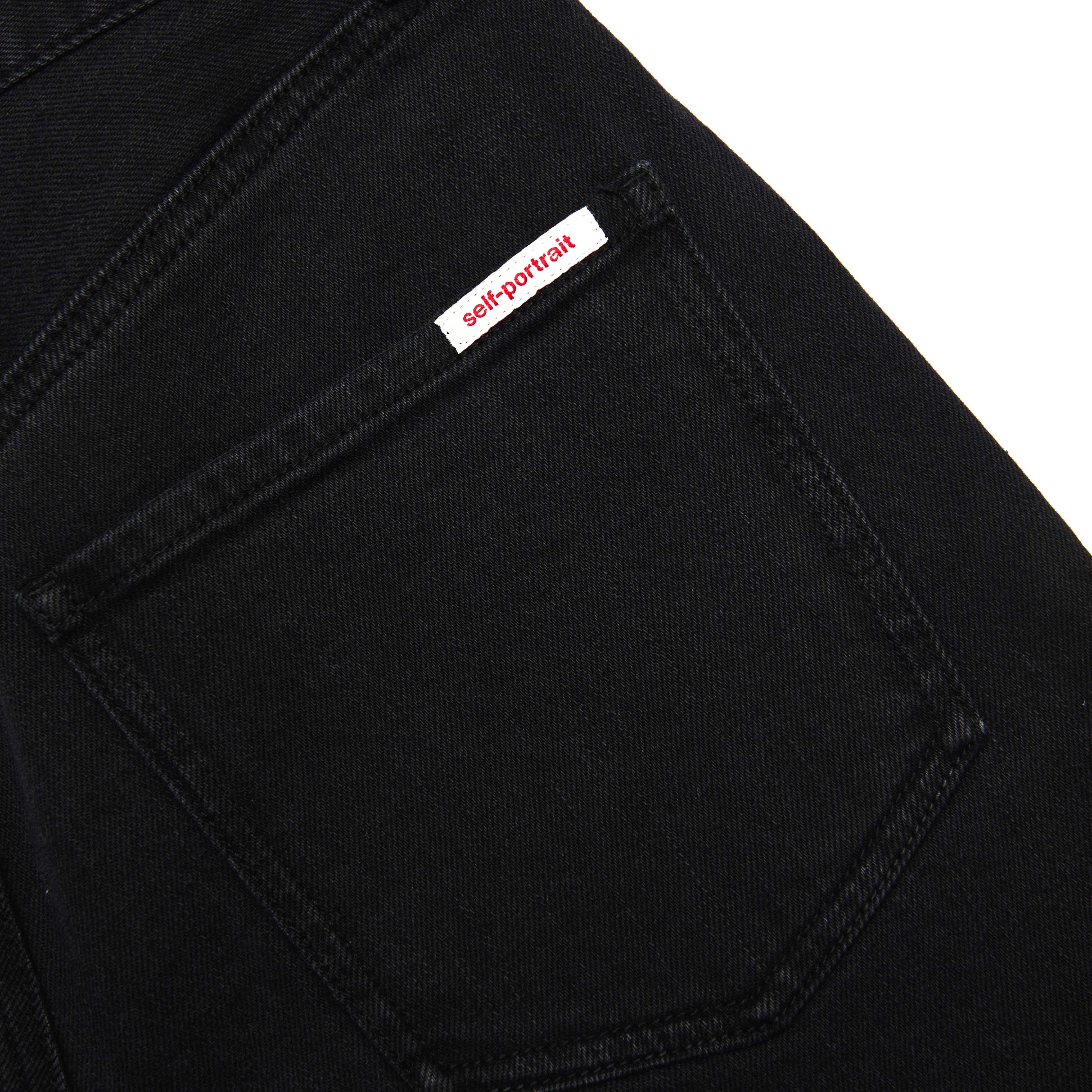 Black Straight Leg Jeans