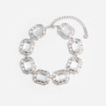Silver Crystal Necklace
