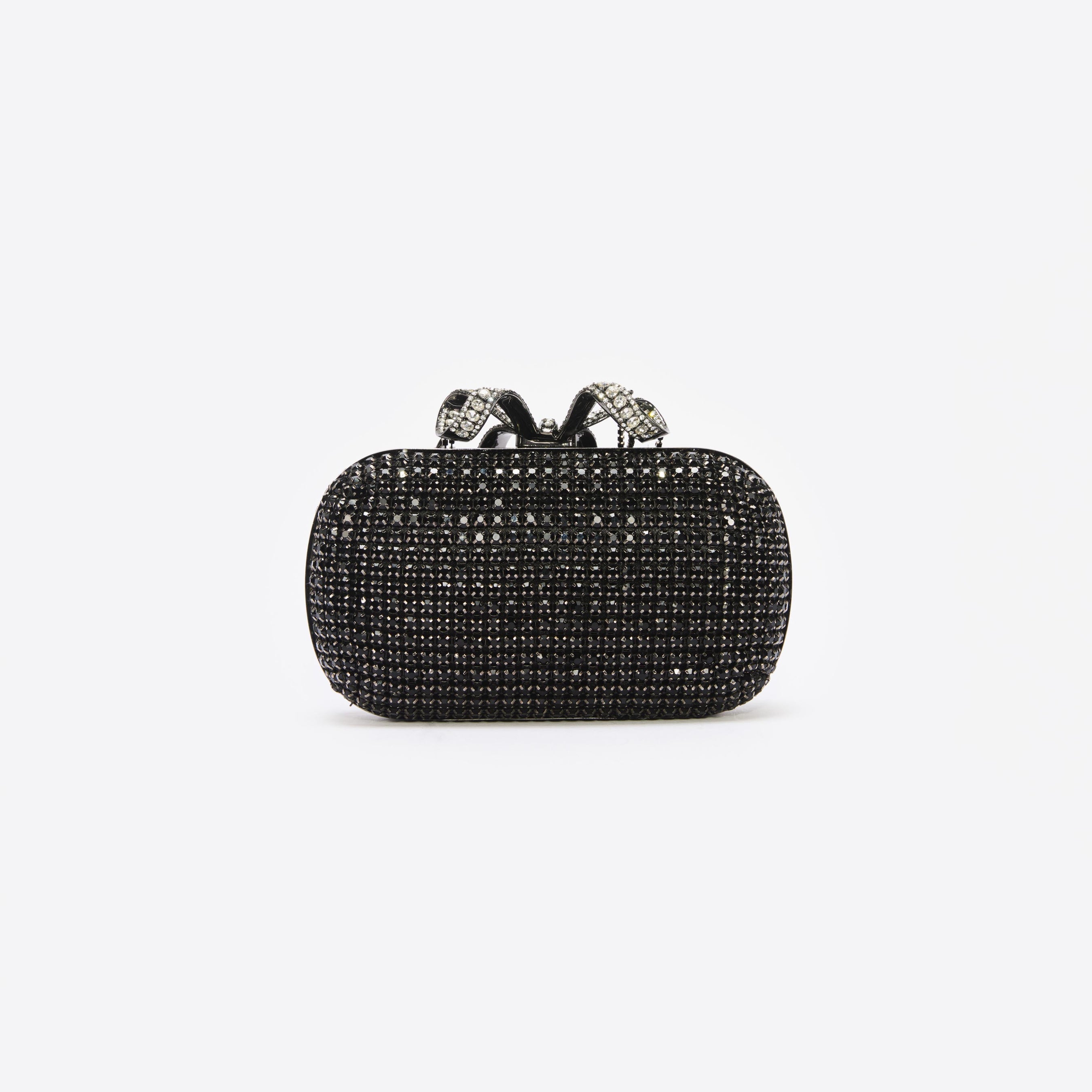 Black Chainmail Clutch Bag