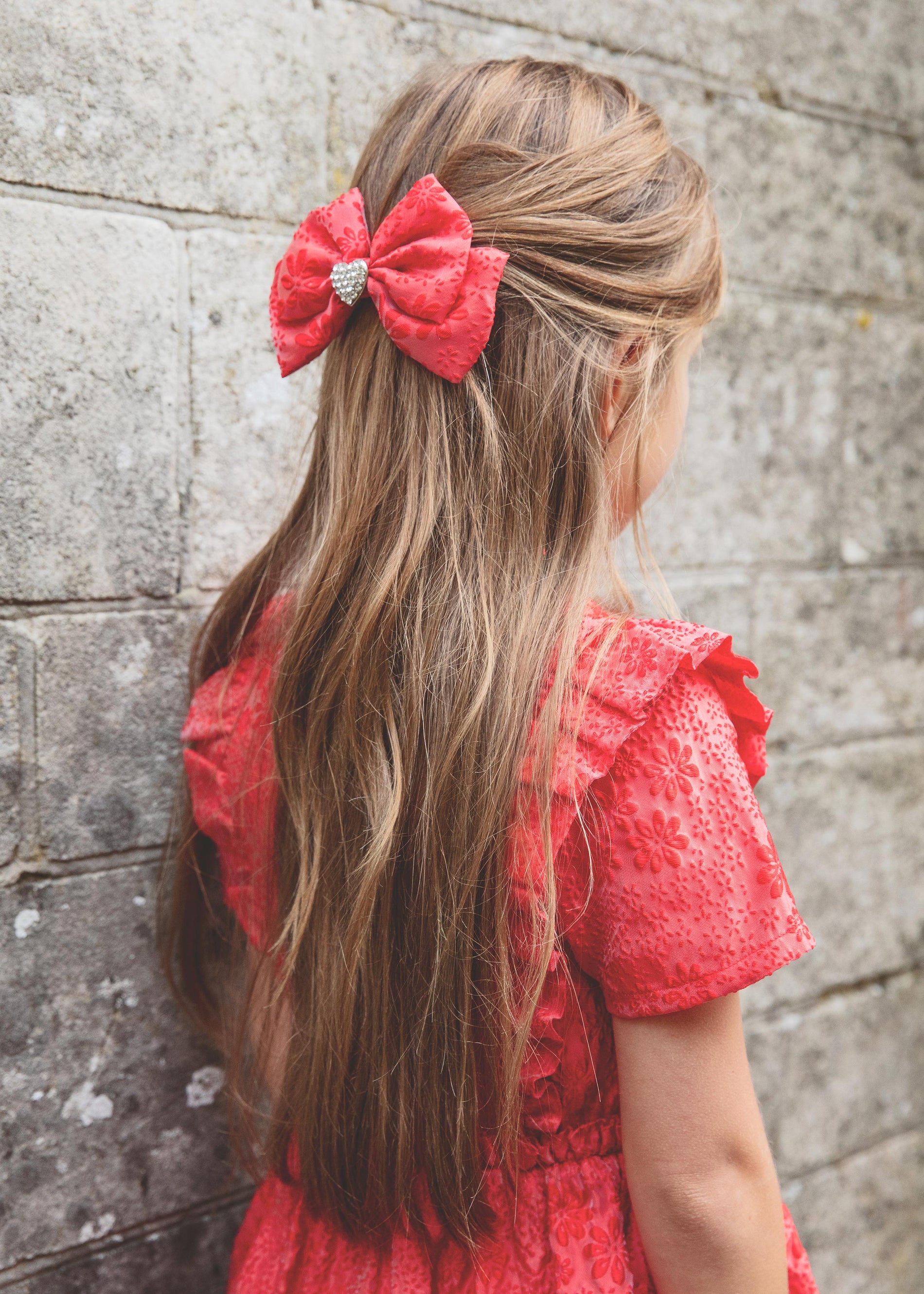 Cotton Bow Hairclip