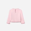 Pink Jersey Ruffle Heart Top