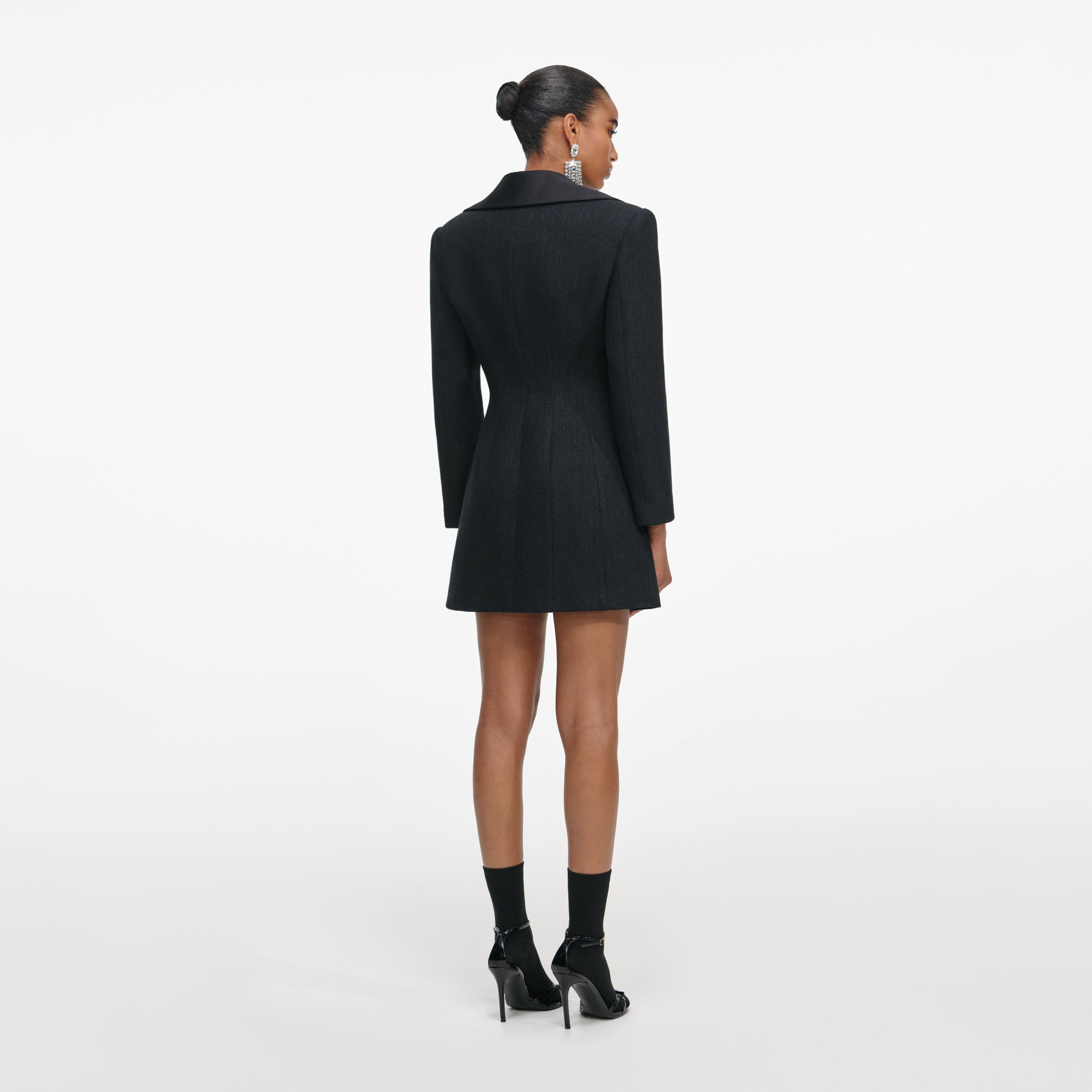 Black Blazer Mini Dress