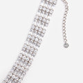 Silver Crystal Choker