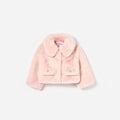 Pink Faux Fur Jacket