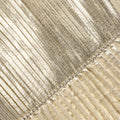 Gold Metallic Tiered Dress