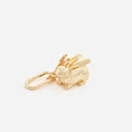 Gold Crystal Bunny Charm
