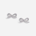 Crystal Bow Earrings