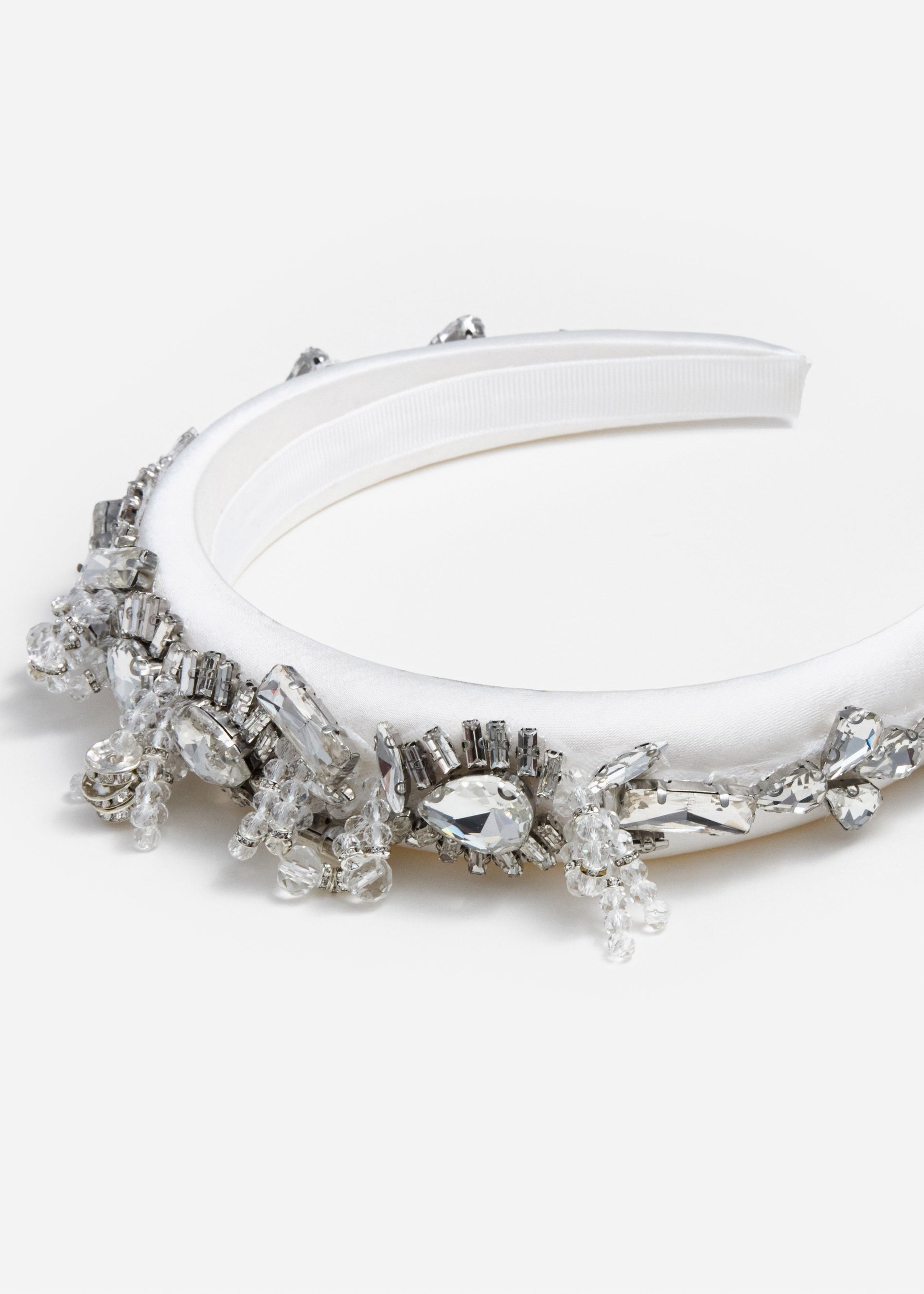A photo of the Embellished Satin Headband