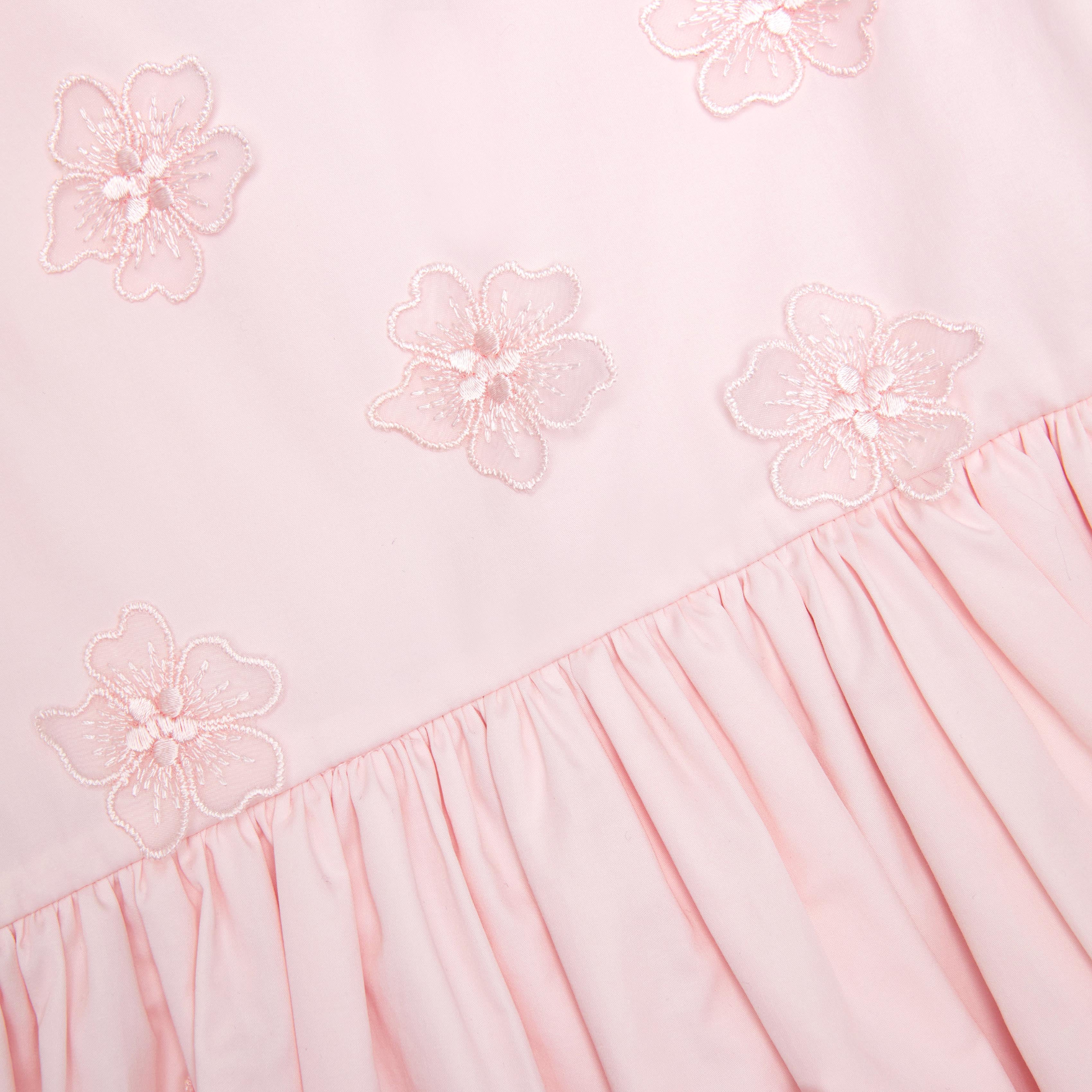 Pink Cotton Flower Dress