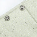 Lime Boucle Mini Dress