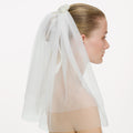 Embellished Bow Veil