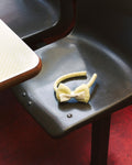 Yellow Boucle Bow Headband